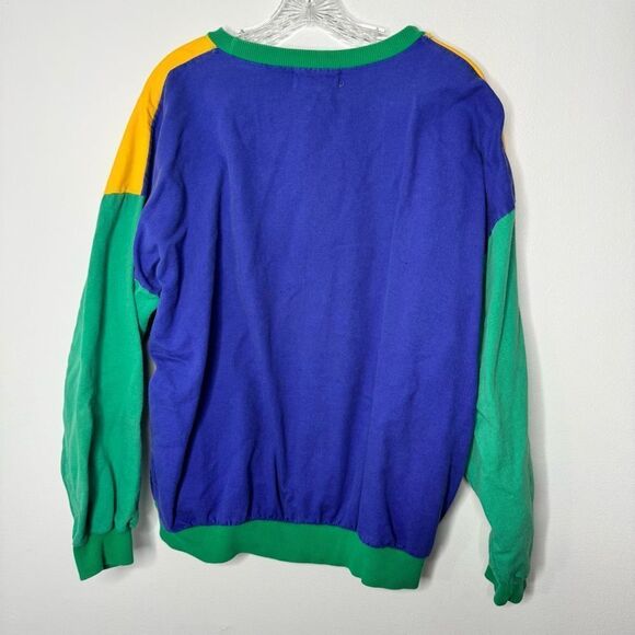 Vintage color block Coca-Cola sweatshirt size large - Picture 5 of 7